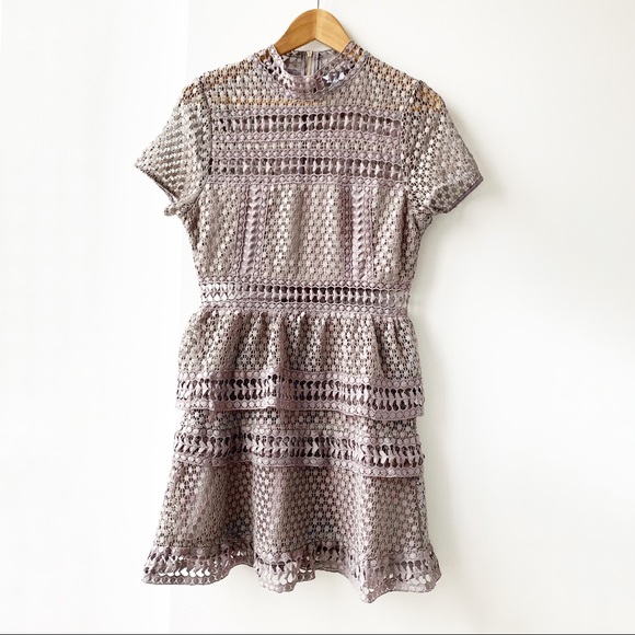 Tobi Sincerely Yours Lace Ruffled Dress - Picture 2 of 12